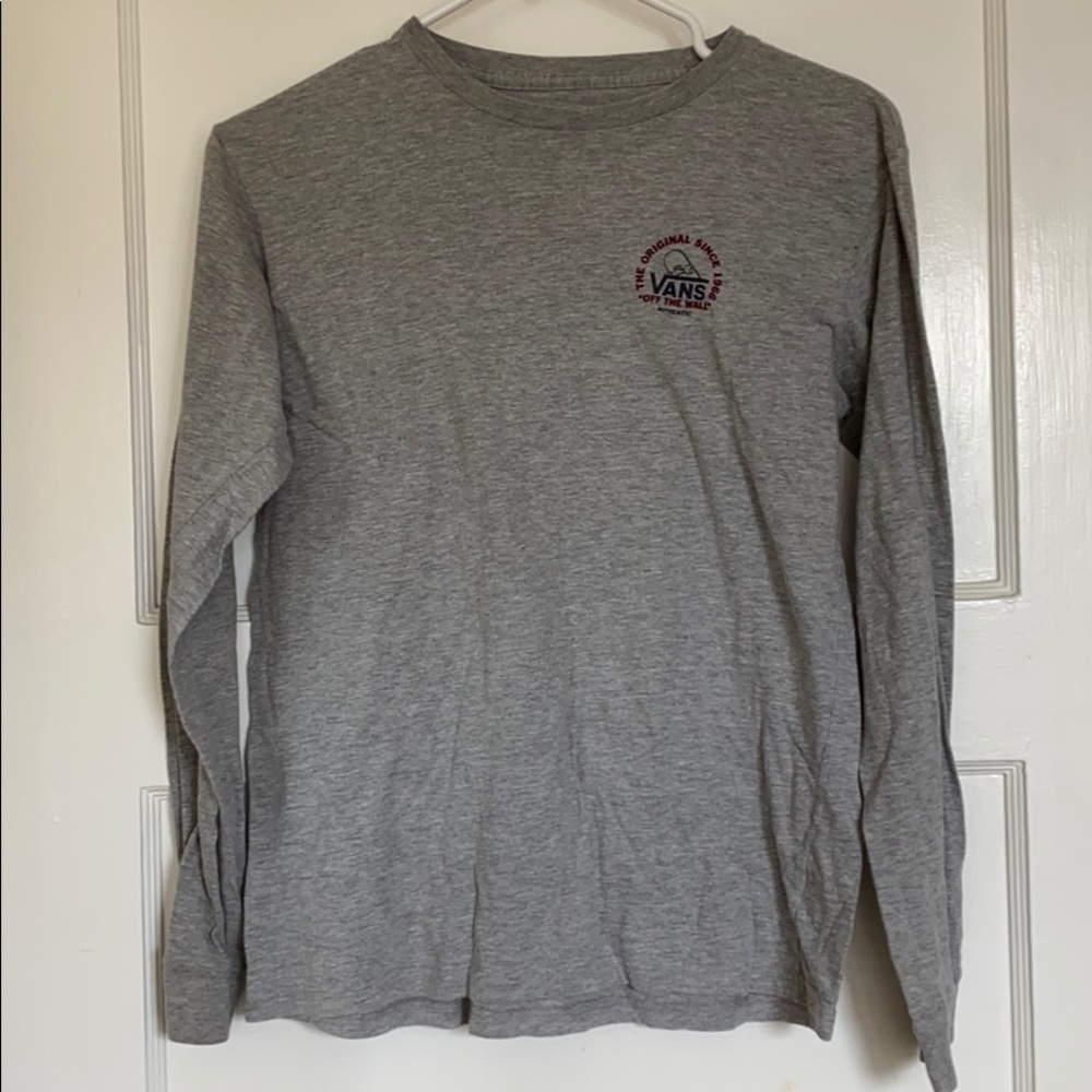 Boys Vans long sleeve  t shirt.